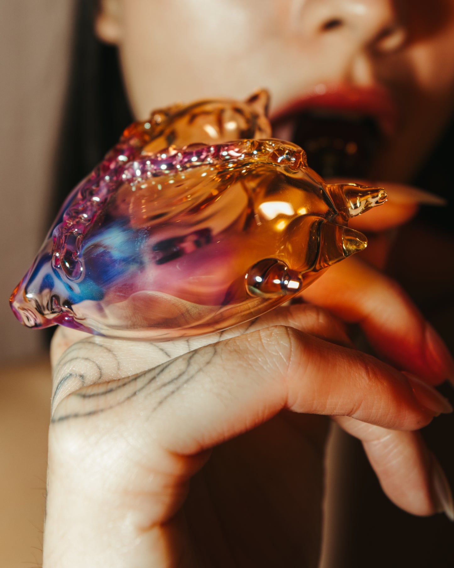 Rose Gold Enchaîné Ring