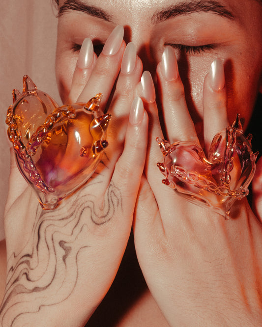 Petite Rose Gold Enchaîné Ring