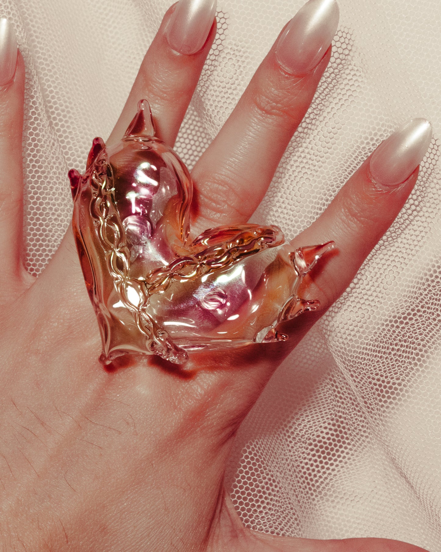 Petite Rose Gold Enchaîné Ring