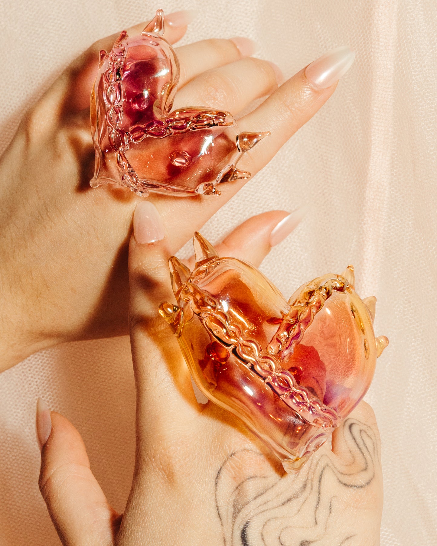 Petite Rose Gold Enchaîné Ring