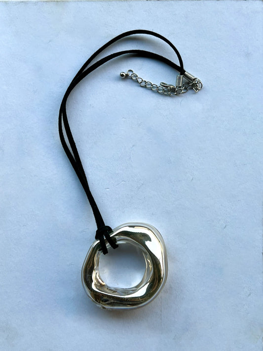 Silver Chrome Pendant