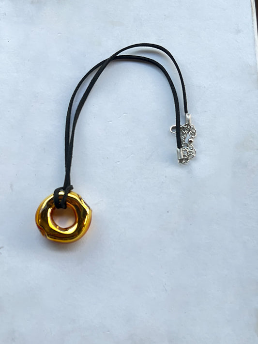 Gold Chrome Pendant